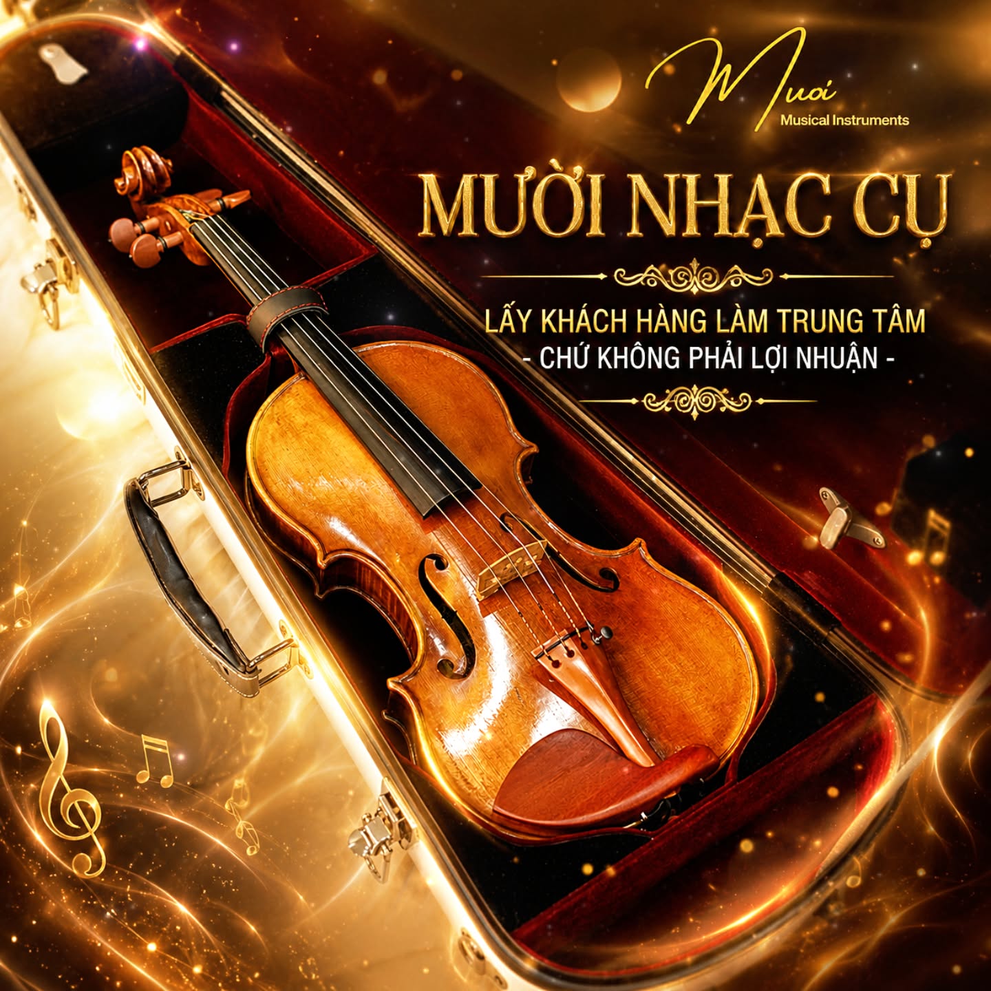 MƯỜI NHẠC CỤ: LẤY KHÁCH HÀNG LÀM TRUNG TÂM – CHỨ KHÔNG PHẢI LỢI NHUẬN