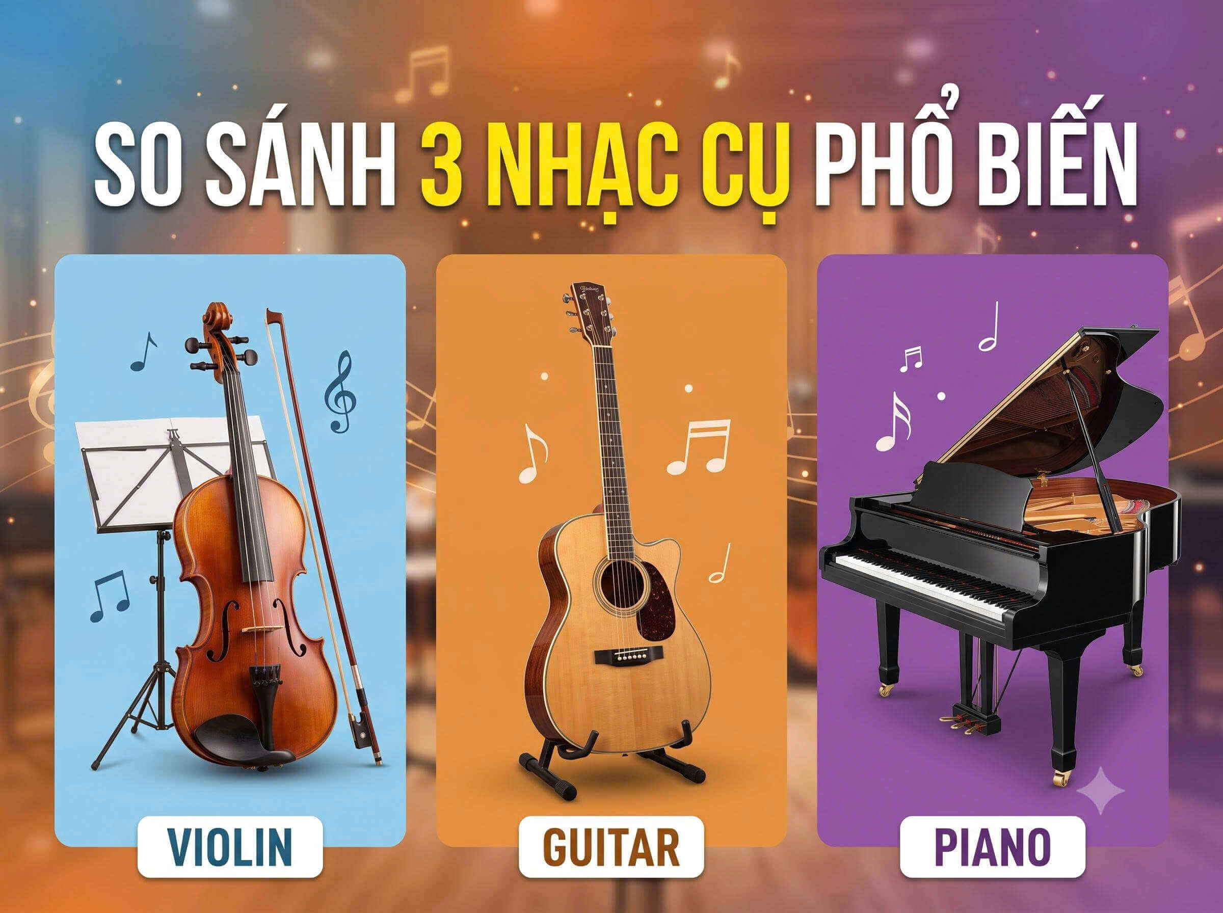 VIOLIN CÓ THỰC SỰ KHÓ HƠN PIANO VÀ GUITAR KHÔNG? SỰ THẬT BẤT NGỜ SAU LỜI ĐỒN