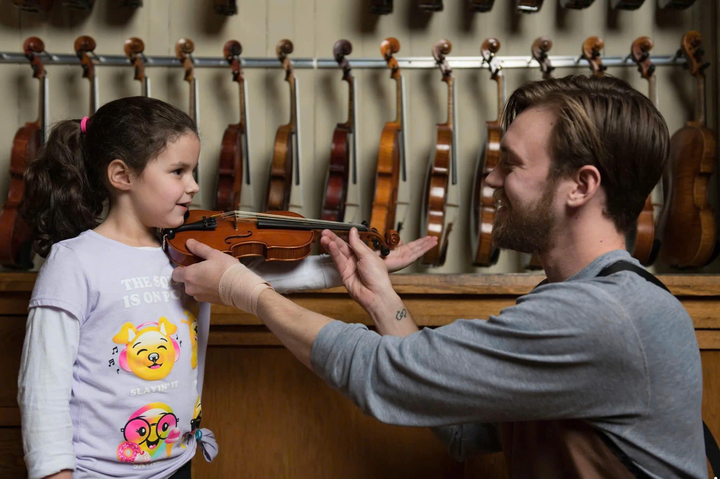 CÁCH CHỌN SIZE ĐÀN VIOLIN PHÙ HỢP