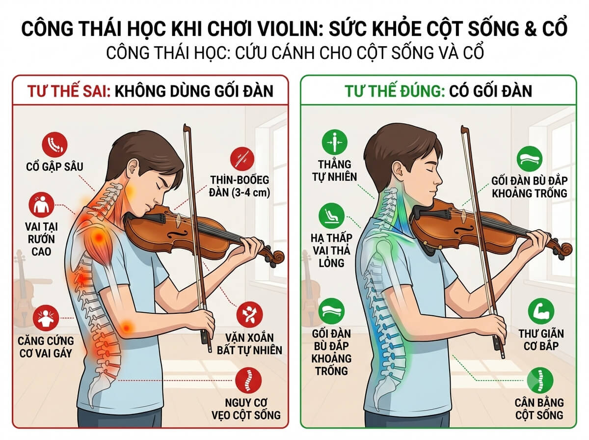 Chiếc Gối Đàn: Kẻ “Sinh Sau Đẻ Muộn” Trở Thành Vị Cứu Tinh Của Mọi Nghệ Sĩ