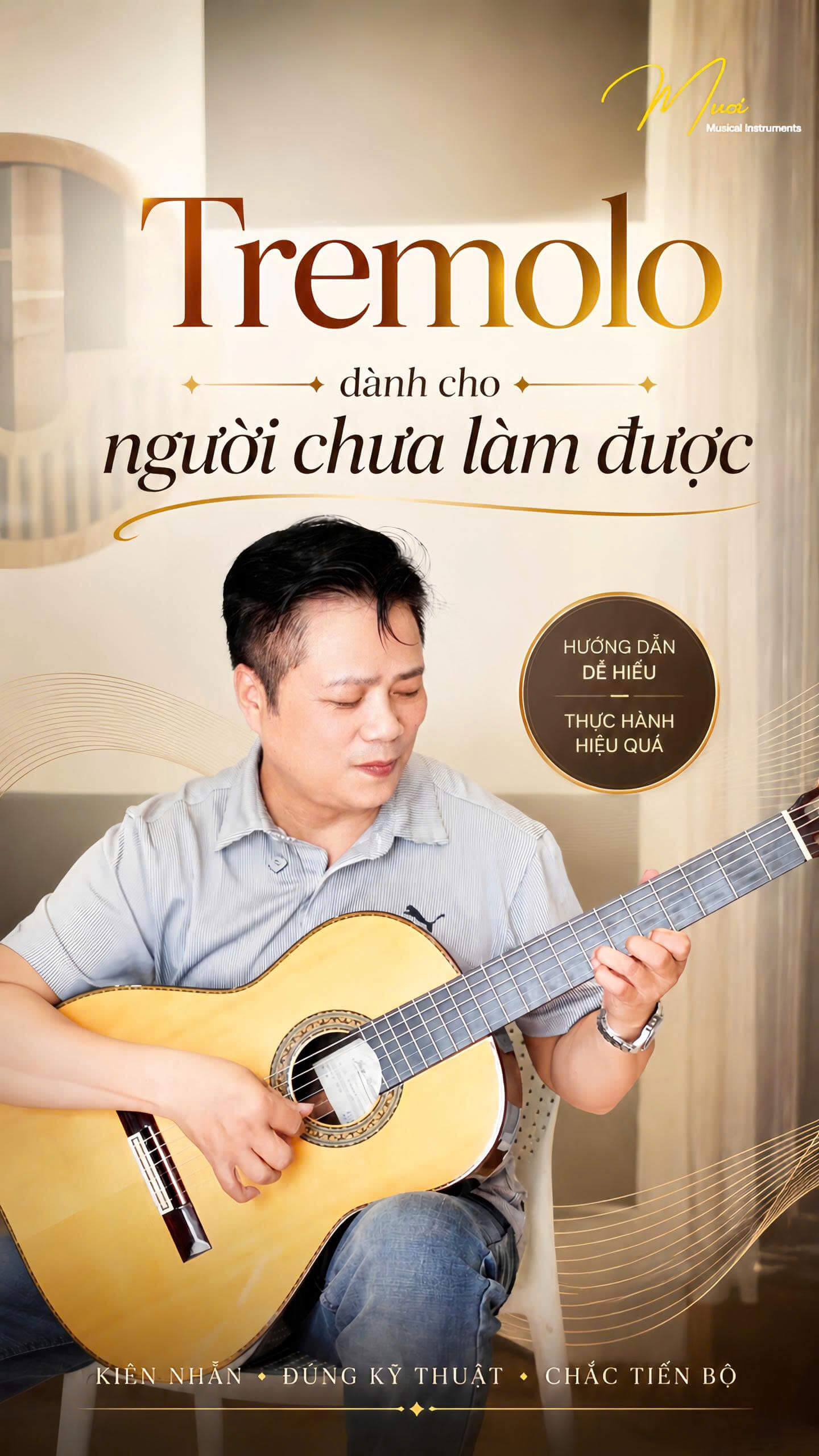 CÁCH TẬP TREMOLO ĐỀU CHO NGƯỜI MỚI BẮT ĐẦU