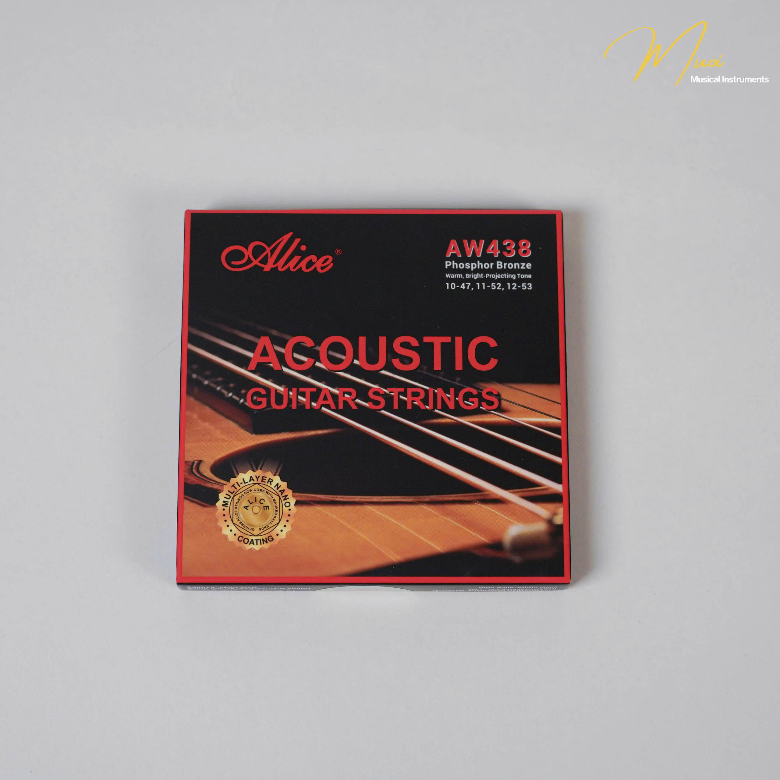 DÂY ĐÀN GUITAR ACOUSTIC ALICE AW438